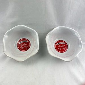 Smucker's Set of 2 "Sundaes Any Day!" Bowls